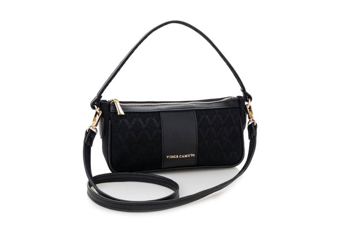Vince Camuto Bolso Bandolera Negro Piel de Polivinilo